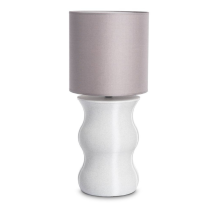 Lamp + urn Mare marmerkleurig - taupe