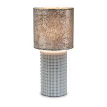 Lamp + urn Stace Marmer - Platinum