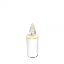LED jaarkaars met wit licht (H=100mm)
