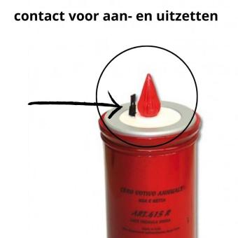 led kaars met schakelaar