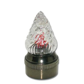 LED waakvlam met glazen kap / 125mm