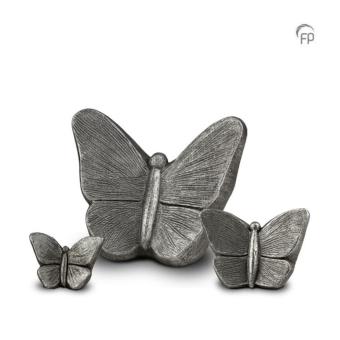 mariposa urnen collectie in zilverkleur