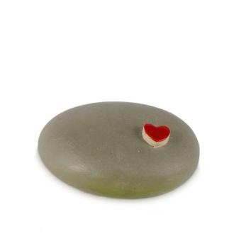 Art urn Elinta van keramiek: Groen-Slib (25ml)