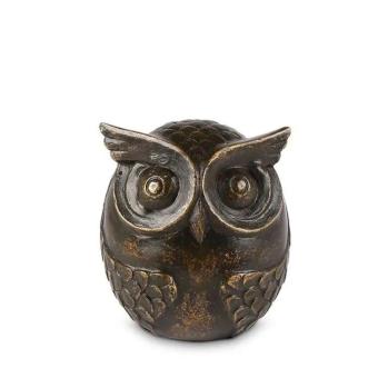 Mini urn in Brons: Uil (125ml)