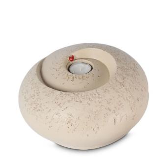 Oniro urn White met waxine