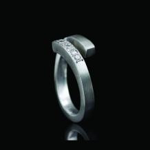 Asring in zilver met zirkonia
