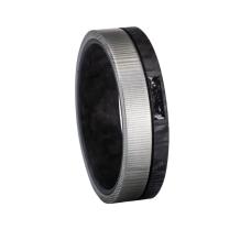 ring in titanium + carbon