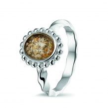 SeeYou ring in zilver met twisted band