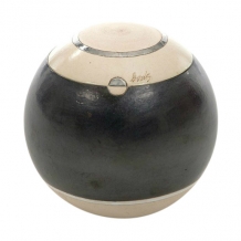 Art urn Sfera van keramiek Almost-White (100/250/3000ml)