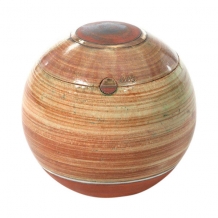 Art urn Sfera van keramiek Red-Gold (100/250/3000ml)