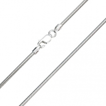 Slangenketting 2mm in Sterling zilver