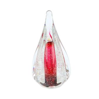 Sparkle urn van glas 13cm: Rosé (40ml)