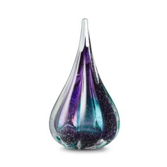 Sparkle mini urn Green-Purple