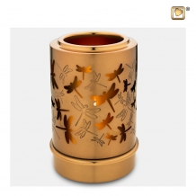 urn met kaarshouder en libelle T713