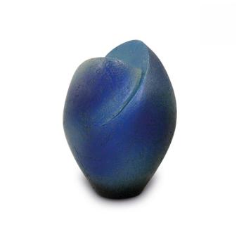 Tulp urn in Donkerblauw keramiek (6000ml)