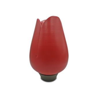Tulp urn op voetje in Rood keramiek (4000ml)