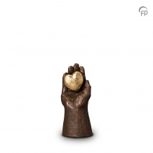 Urn Handje met Hart door Geert Kunen (100ml)