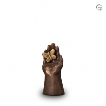 Urn Handje met Vlinder door Geert Kunen (100ml)
