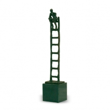 Penseur mini urn in brons