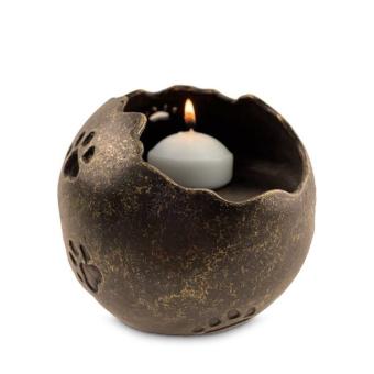 Urn in brons: The light of your soul