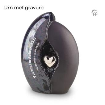 Keramiek urn ku010 + gravure
