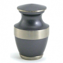 Mini urn Lineas Starlight Blue met zilverkleur (70ml)