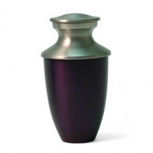 Mini urn Monterey Purple met zilverkleur (60ml)