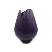 Tulp urn op voetje in Paars keramiek (4000ml)