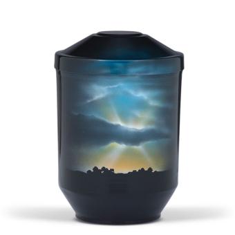Urn zwart edelstaal: Horizon (4000ml)
