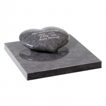 Urnengraf-monument met 3D Hart