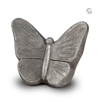 Mariposa vlinder in zilverkleurig keramiek 3400ml