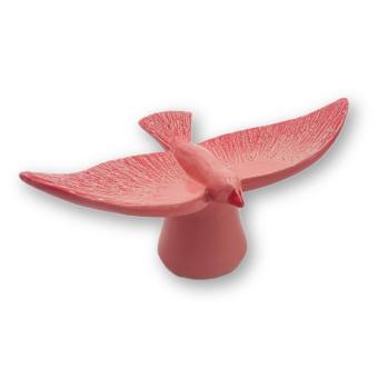 Vogel mini urn in keramiek