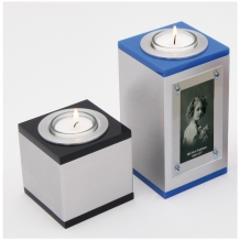 Qube waxine / mini urn in 2 formaten