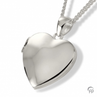 Ashanger medaillon in Sterling zilver 24x12mm