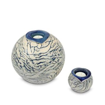 Ares dieren urn Blauw