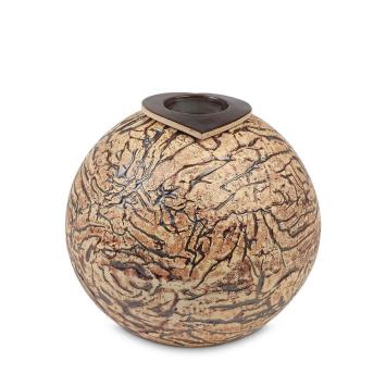 Ares urn in bruin keramiek 3200ml