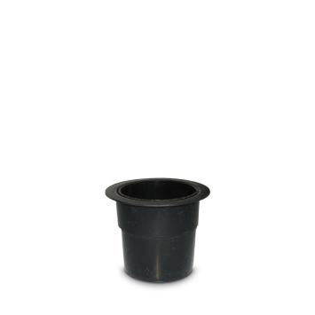 Inzetvaas plastiek H:8,5cm ∅7,5cm