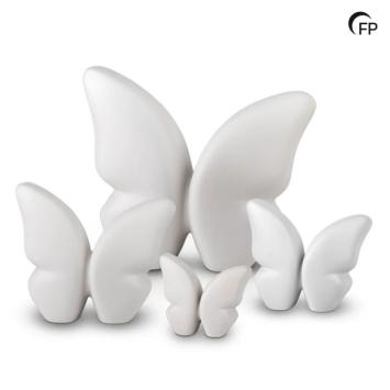 Butterfly urnen collectie Wit