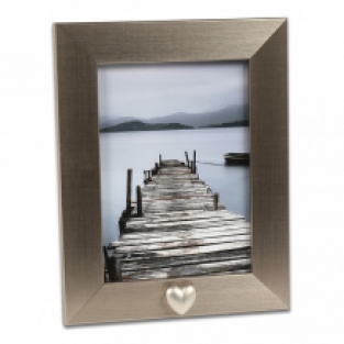 Fotokader met Hart mini urn of Asbuis