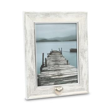 Fotokader 13x18cm met Hart mini urn of Asbuis