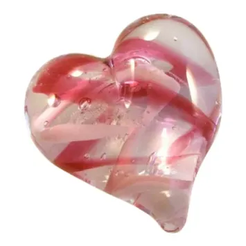 knuffelsteen Hart van glas