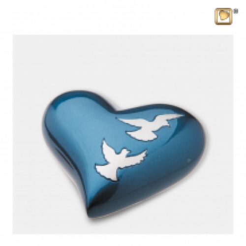 Hart urn Flying Doves - H572