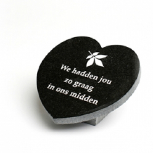 Gedenksteen Hart: We hadden jou zo graag in ons midden