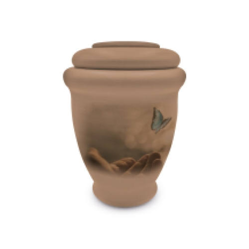 urn ct004 met zeefdrukfoto