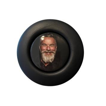 keramiek urn met foto