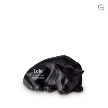 dieren urn Lola in keramiek