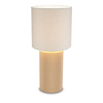 Lamp + urn Ferdinand Pinda - Beige