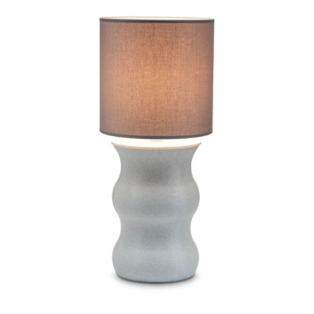 Lamp + urn Mare marmerkleurig - taupe