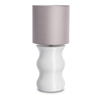 Lamp + urn Mare marmerkleurig - taupe