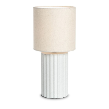 Lamp + urn Noah Marmer - Beige